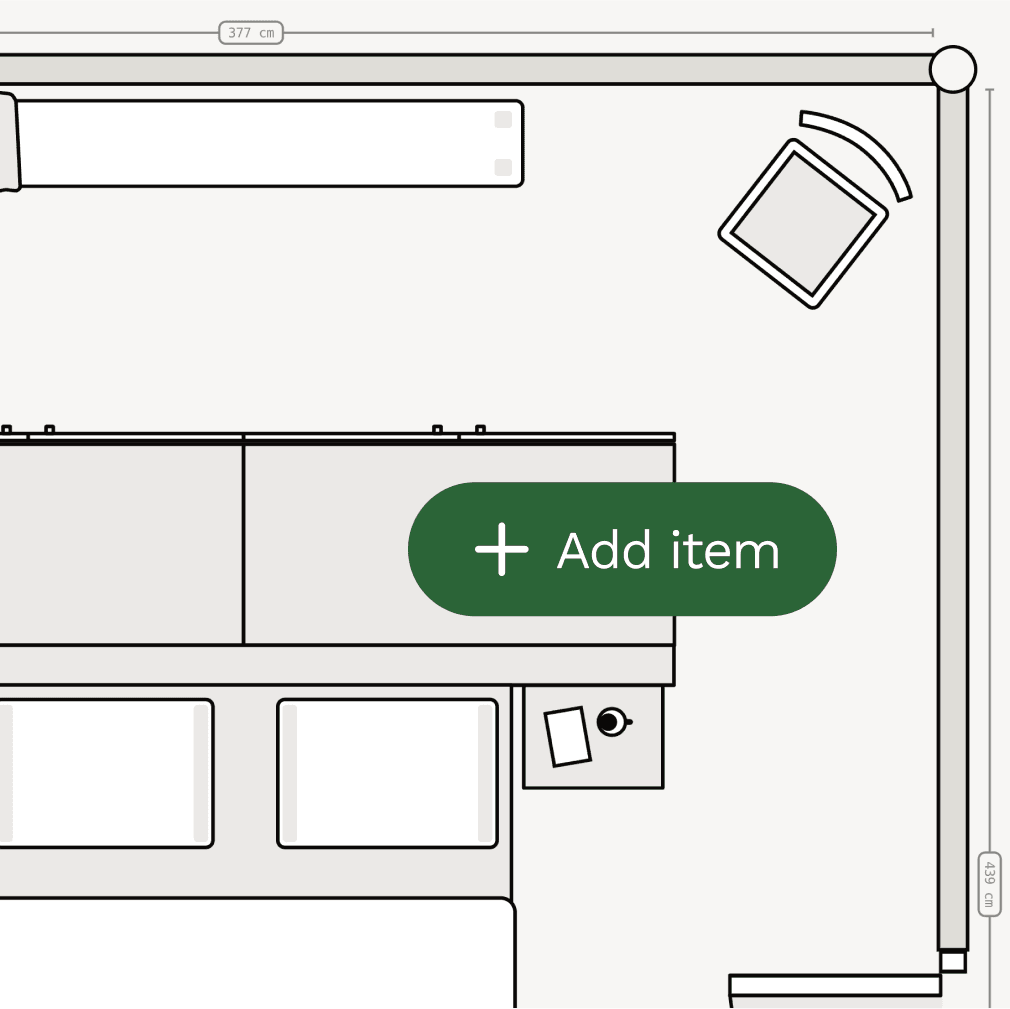 Bedroom floor planner room layout design and planning